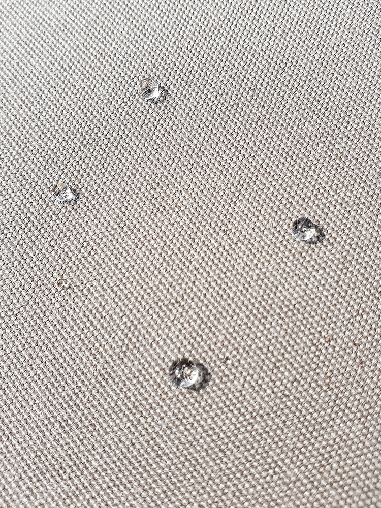 nofruit - sunbrella solids taupe waterafstotend